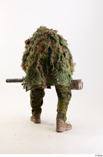 Andrew Elliott in Ghillie Crouching crouching standing whole body 0004.jpg